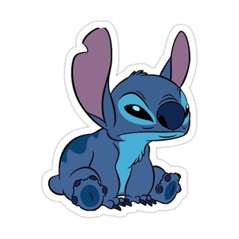 Stitch Sticker By KbeeStrickland Stitch Drawing Stitch Cartoon