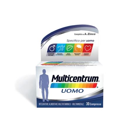 Multicentrum Uomo 30 Compresse Minorprezzo