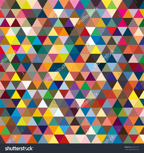 Abstract Geometric Colorful Pattern Background Decorative Stock Vector