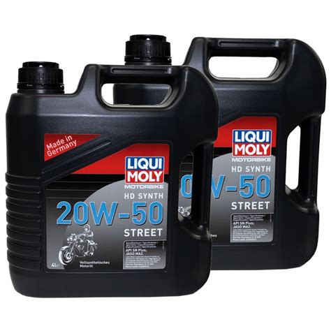 LIQUI MOLY Engineoil Street 20W 50 2 X 4 Liters Buy Online By MVH 106 95