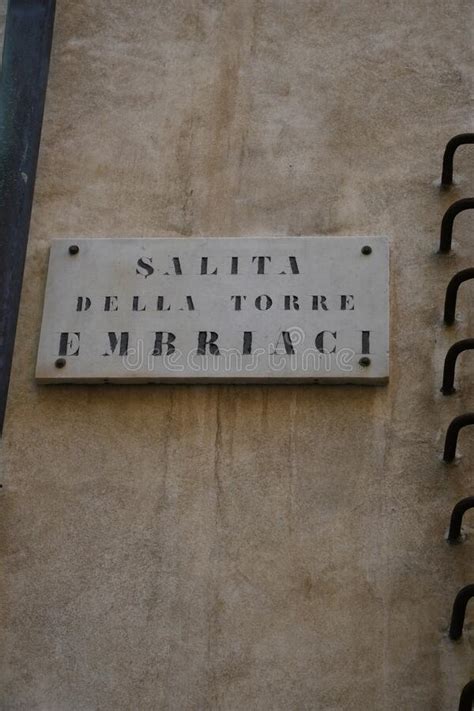 Street Sign Santa Maria Di Castello Salita Di S Maria Di Castello