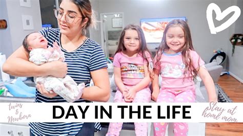 Day In The Life Sahm T1d Twins And Newborn Youtube