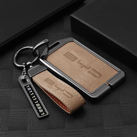 Car Nfc Card Samrt Key Cover Case Holder Fob For Byd Atto Yuan Tang