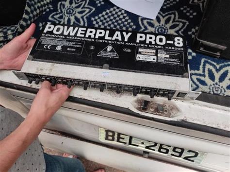 Power Play Behringer Pro 8 Ha 8000 Em Rio De Janeiro Clasf Som E Imagem