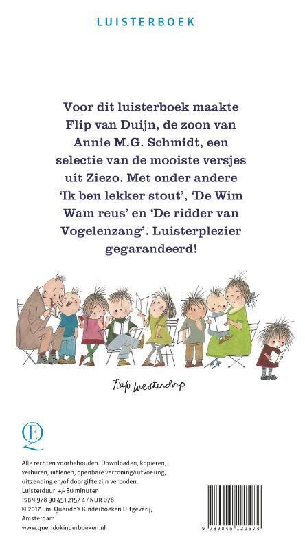 De Mooiste Versjes Uit Ziezo A M G Schmidt Luisterboek