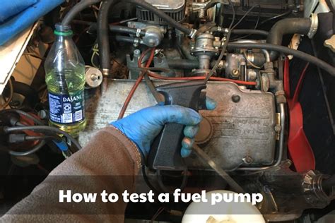 How To Test A Fuel Pump Brads Cartunes