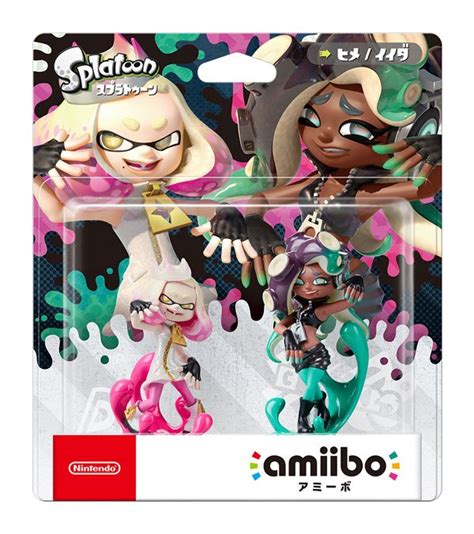 Pearl And Marina amiibo Dated For July 13 In Japan, Packaging Revealed ...