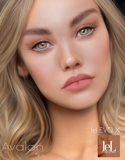 Second Life Marketplace E Beauty Avalon Skin Honey [lelutka Evo X]