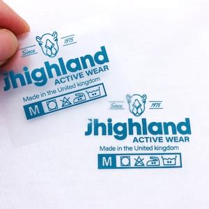 Tagless Clothing Labels Tagless Labels Iron On Printed Labels