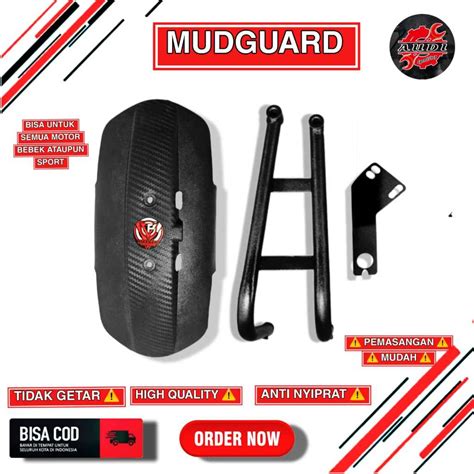 Jual Mudguard Mud Guard Mudguard Carbon Mud Guard Penahan Lumpur Motif