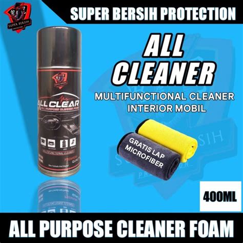 Jual PEMBERSIH SERBAGUNA ALL CLEANER FOAM MENGHILNGKAN NODA KUNING