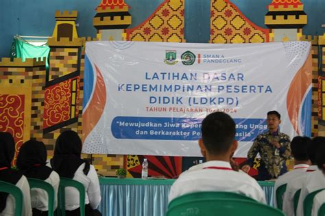 Latihan Dasar Kepemimpinan Peserta Didik Ldkpd Tahun Pelajaran