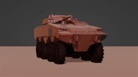 Stl File Idf Eitan Equipped With 30mm Gun 3d Print Model・design To