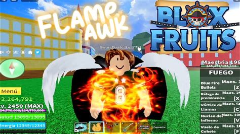 La Fruta Flame Awk En Blox Fruits Roblox Youtube