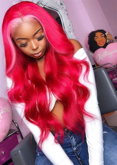 New Style Hair Styles Pink Hair Black Girl Wig Hairstyles