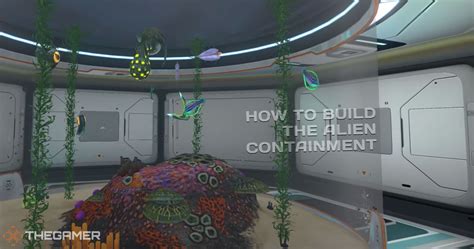 Subnautica: How To Build The Alien Containment