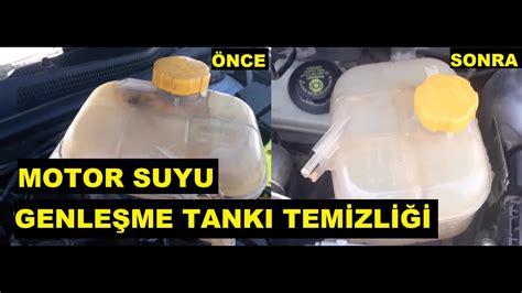 Opel Astra H Motor Suyu Genle Me Tank Temizli I Yedek Su Deposu