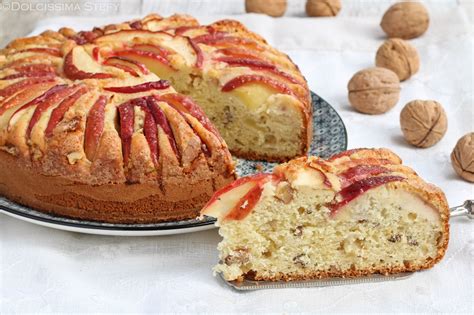 Torta Mele E Noci Le Ricette Per La Colazione Di Dolcissima Stefy