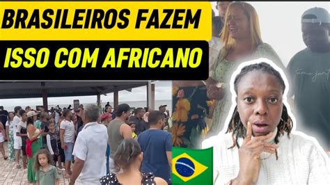 FIQUEI CHOCADA o jeito que MOÇAMBICANO FOI RECEBIDO NO BRASIL pela