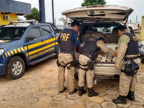 G1 Prf Apreende 46 Quilos De Cocaína Escondidas Em Carro Em Marabá