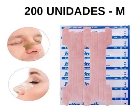 Respire Durma Melhor Tira Fita Dilatador Nasal Unids M