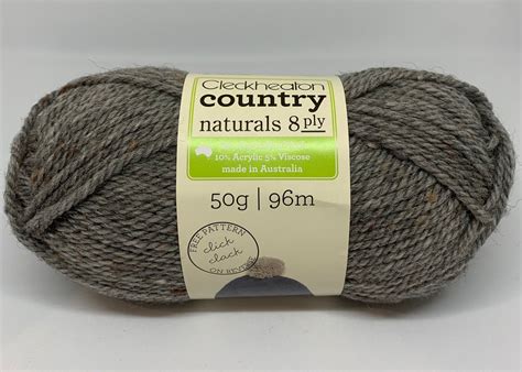 Cleckheaton Country Naturals 8 Ply Wool Yarn Knitting Co