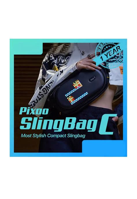 Buy Divoom Divoom Pixoo Sling Bag C Online Zalora Malaysia