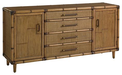 Emma Mason Signature Castlewoods Buffet In Medium Umber Tropical