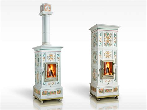 Wood Burning Ceramic Stove Vienna By La Castellamonte Stufe