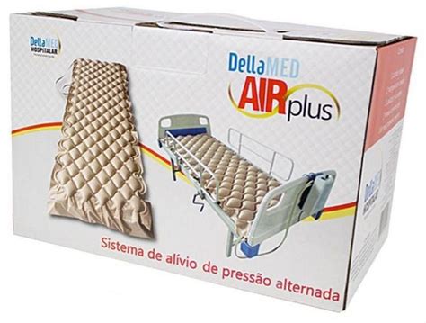 Colch O Pneum Tico Air Plus Anti Escaras Dellamed Voltagem V