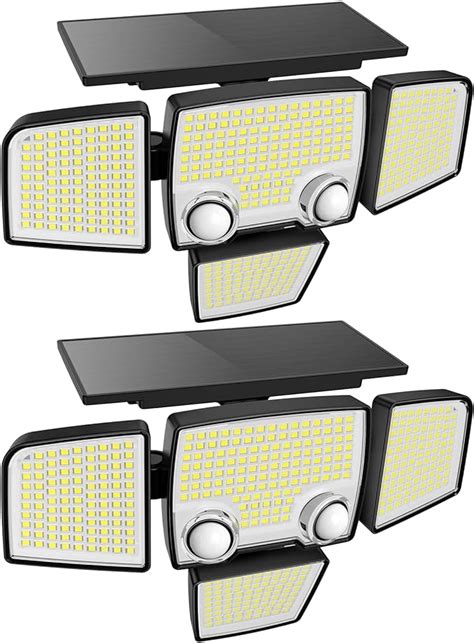 Tuffenough Solar Outdoor Lights With Motion Sensor Lm Bright Flood