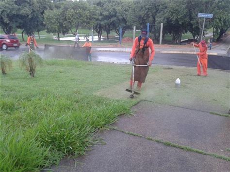 Prudenco Mobiliza Frentes De Limpeza Em Parque Do Povo E Canteiros De