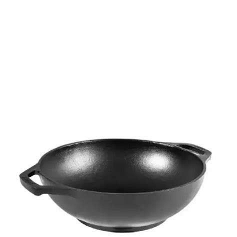 Chảo Gang Lodge Kiểu Wok 16cm