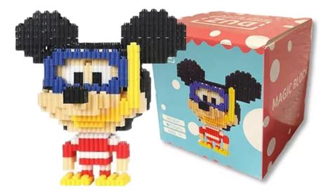 Bloques Armables Mickey Mouse Buzo 810 Pcs MercadoLibre