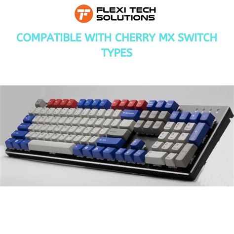 Tai Hao Abs Keys Double Shot Keycaps Set Robot Oem Profile Flexi Tech