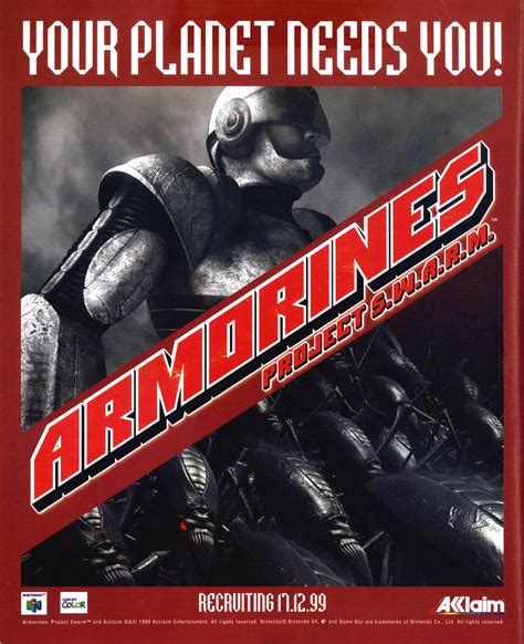 Armorines Project S W A R M Details Launchbox Games Database