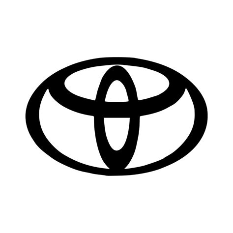 Toyota Logo Vinyl Decal – Custom Size – Sports Stickers USA