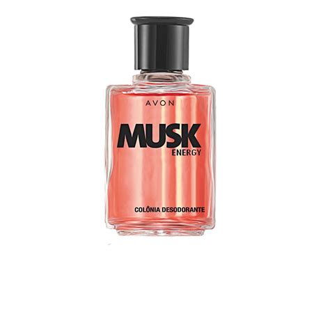 Col Nia Desodorante Musk Energy Ml Avon No Shoptime