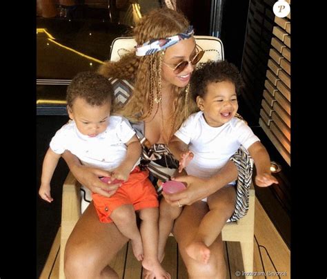 Beyonc Et Ses Enfants Sir Et Rumi Juillet Purepeople