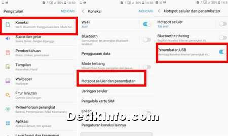 Cara Penambatan Usb Dari Hp Samsung Ke Komputer Detik Info