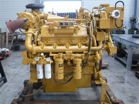 Caterpillar 3408c Dita Marine Propulsion Engine Rebuilt 480hp 1800 Rebuilt Meg4588