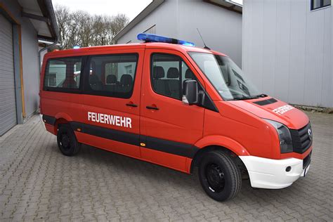 Volkswagen Crafter Tdi Lang Mtw Mzf Mtf Feuerwehr