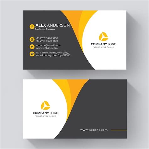 business card design ideas freepik template infoupdateorg
