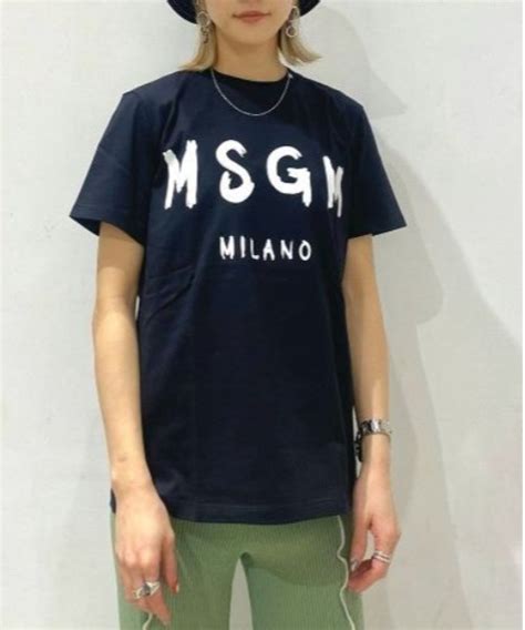 Msgm（エムエスジーエム）の「msgmエムエスジーエムジェルロゴtシャツ（tシャツカットソー）」 Wear