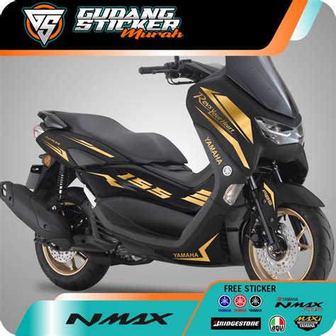 Jual STRIPING CUTTING YAMAHA NMAX BARU STICKER NMAX NEW LIS STIKER