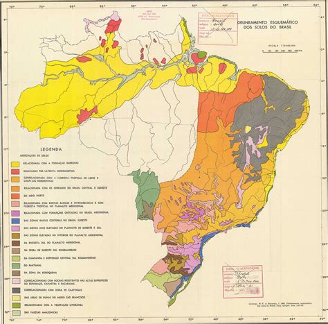 Delineamento Esquemático dos Solos do Brasil ESDAC European Commission