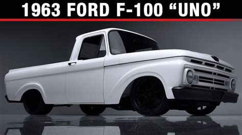 1963 Ford F 100 Custom Pickup Barrett Jackson Scottsdale 2022 Youtube