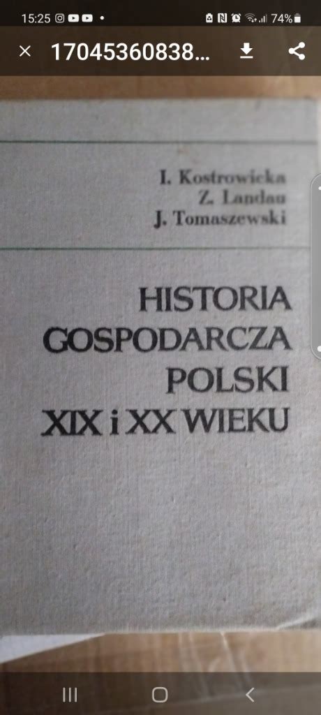 Historia Gospodarcza Polski XIX I XX Wieku Radom Kup Teraz Na