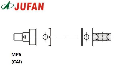 Jufan Round Hydraulic Cylinders For Vehicle Industry Machinery Rd MP5