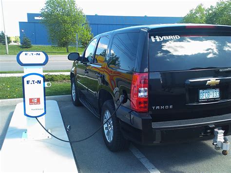 Stephen Bieda’s EV Blog: Plug-in Hybrid Chevy Tahoe charges up in ...